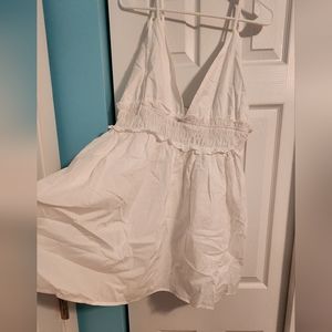2xl White Sundress from Pink Lily